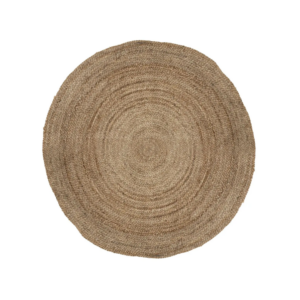 Tapis jute rond